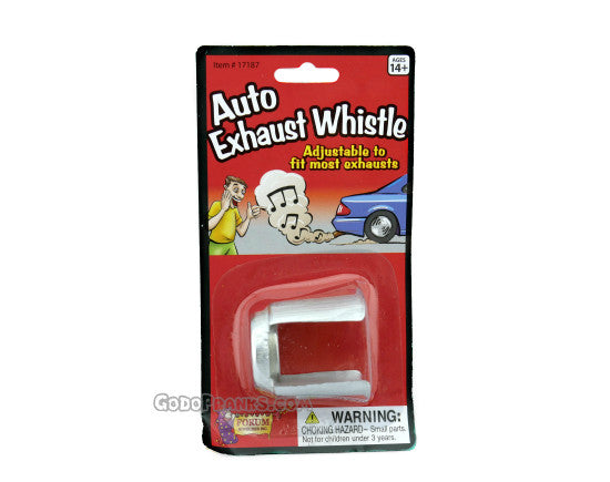 TURBO WHISTLE NOISE MUFFLER FUN JOKE CAR EXHAUST WHISTLE